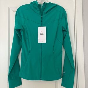 Lululemon Mist Over Windbreaker Kelly Green Size 4